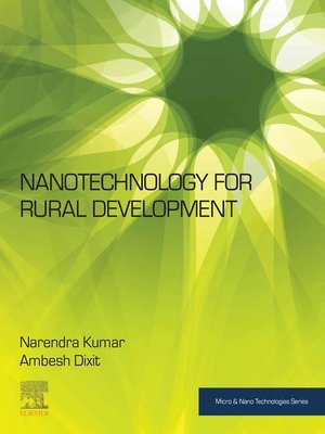 cover image of Nanotechnology for Rural Development